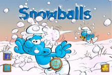 Smurfy Snowballs