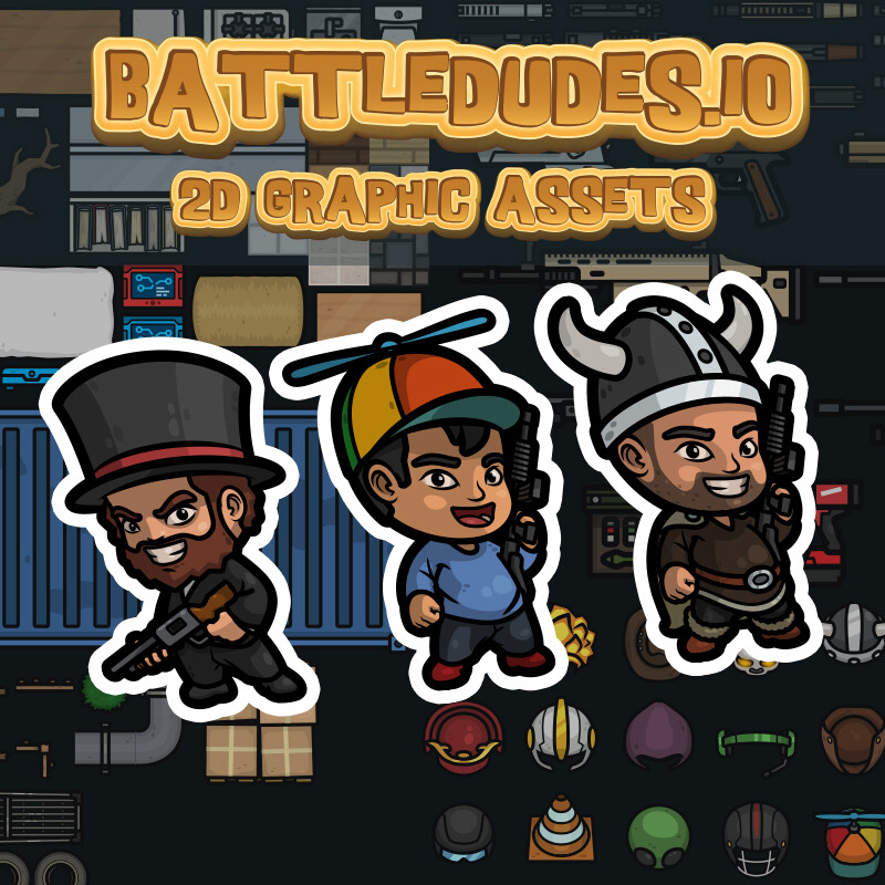 BattleDudes.io - 🎮 Play Online at GoGy Games