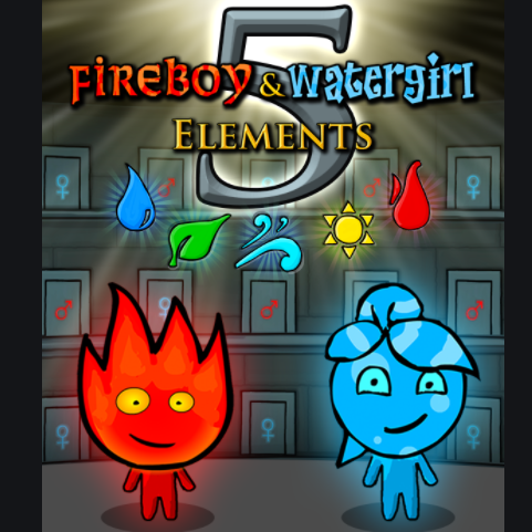 TODOS OS ELEMENTOS - Fireboy and Watergirl 5: Elements 