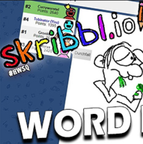 Playing Skribbl.io! 